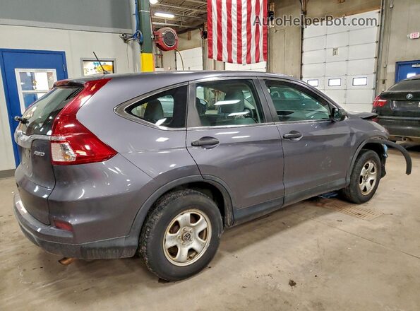 5J6RM4H33GL017086 2016 HONDA CRV Gray Przód prawy