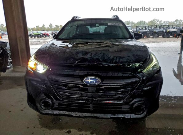 4S4BTAAC3S3261697 2025 SUBARU LEGACY Black Widok z tyłu
