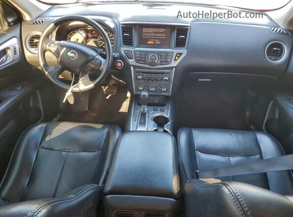 5N1DR2MN1JC642277 2018 NISSAN PATHFINDER Gray Instrument cluster view