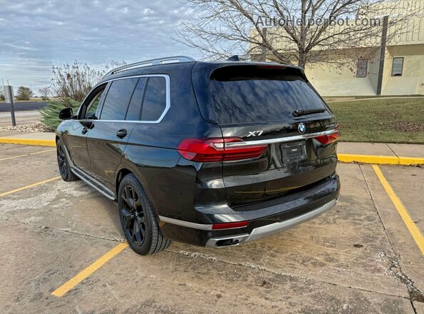 5UXCW2C56KL085277 2019 BMW X7 Черный Передняя правая четверть