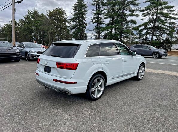 WA1VAAF71KD001323 2019 AUDI Q7 Белый Вид спереди