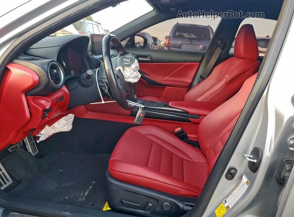 JTHGZ1B24M5042879 2021 LEXUS IS 350 F S Серебряный Вид панели приборов