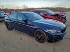 2022 Bmw M550xi Синий vin: WBA13BK05NCJ60379