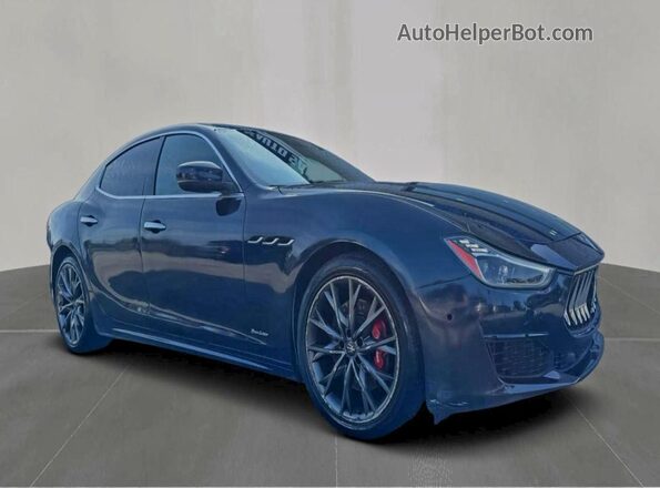 ZAM57YTL0K1319168 2019 MASERATI GHIBLI Black Front left