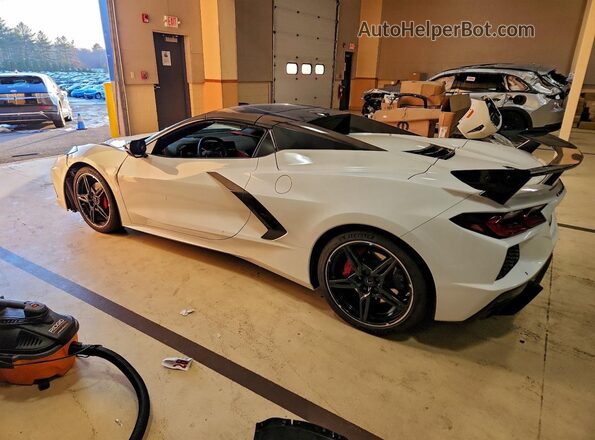 1G1YB3D41S5108783 2025 CHEVROLET CORVETTE Белый Задняя правая четверть