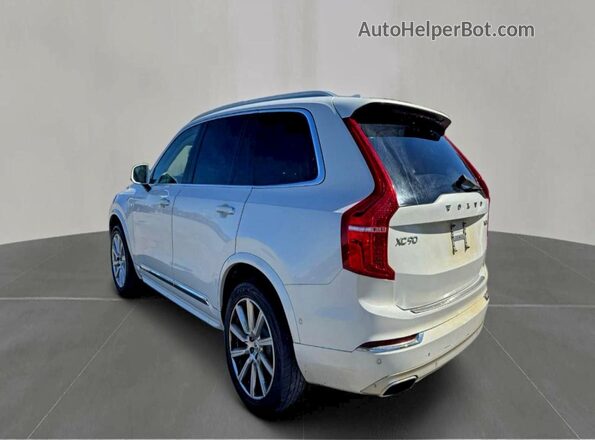 YV4A22PL0J1358055 2018 VOLVO XC90 Белый Задняя правая четверть