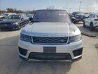 2019 Land Rover Range Rover Sport Hse Silver vin: SALWR2RV1KA420091