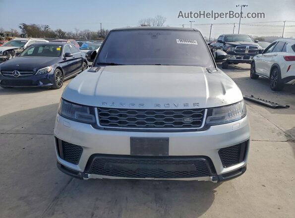 SALWR2RV1KA420091 2019 LAND ROVER RANGE Silver Вид ззаду
