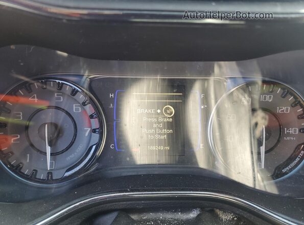 1C3CCCBB5GN161630 2016 CHRYSLER 200 Black Vista de los asientos traseros