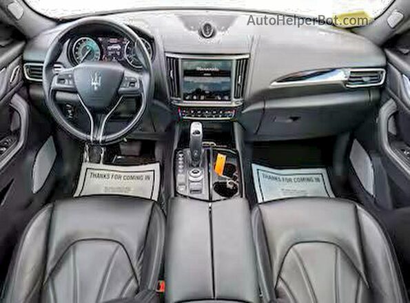 ZN661YUM5NX394711 2022 MASERATI LEVANTE Белый Вид щитка приборов
