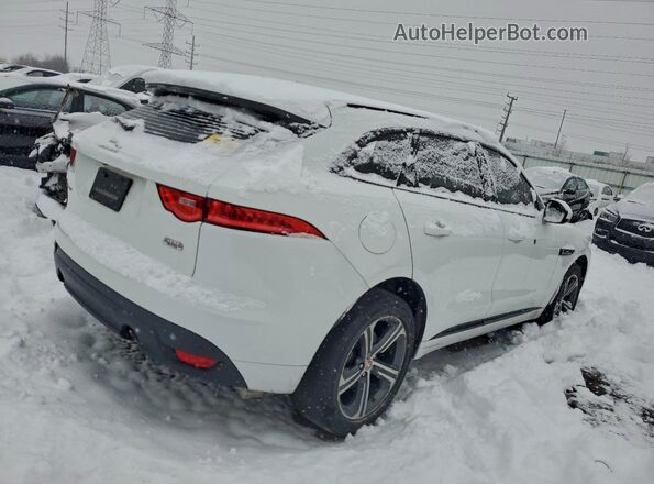 SADCL2GX0JA287939 2018 JAGUAR F-PACE White Передня права чверть