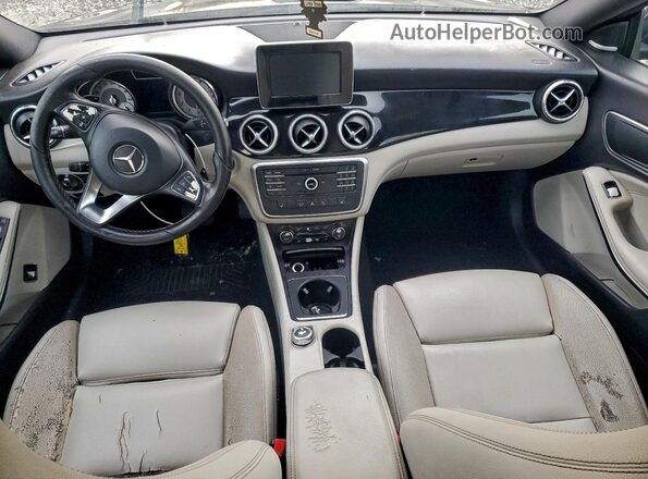 WDDSJ4EB6GN356334 2016 MERCEDES-BENZ CLA-CLASS Фиолетовый Вид щитка приборов