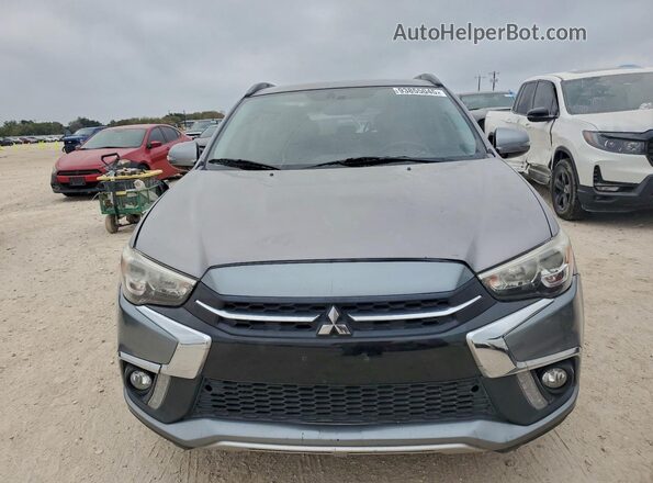 JA4AP4AW2JU002184 2018 MITSUBISHI OUTLANDER Серый Вид сзади
