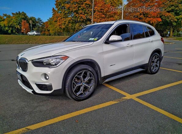 WBXHT3C3XGP880243 2016 BMW X1 White Задня права чверть