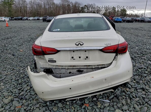 JN1EV7CRXMM750839 2021 INFINITI Q50 Белый Вид салона спереди
