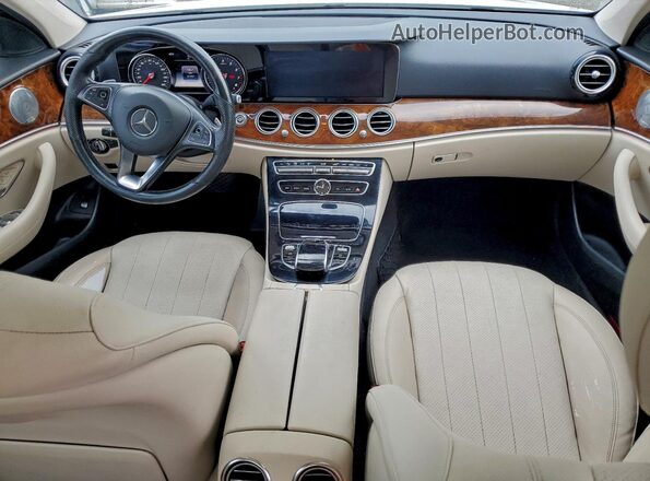 WDDZF4KB5HA130797 2017 MERCEDES-BENZ E Белый Вид щитка приборов