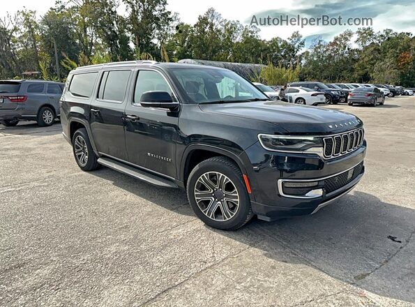 1C4SJRBPXRS137078 2024 JEEP WAGONEER Черный Задняя левая четверть
