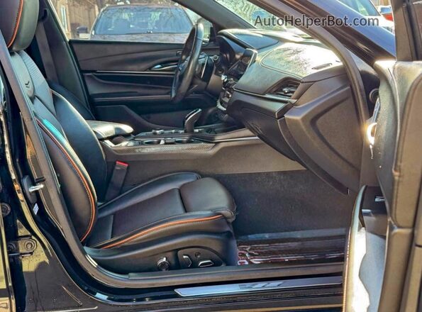 1G6DH5RL8M0143405 2021 CADILLAC CT4 Black Widok z tyłu