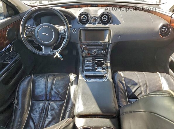 SAJWA1C74G8V96443 2016 JAGUAR XJ Gray Vista del cuadro de instrumentos