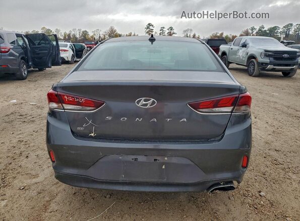5NPE24AF3JH714171 2018 HYUNDAI SONATA Серый Вид салона спереди