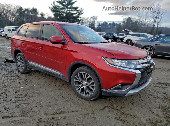 JA4AZ3A37HZ002978 2017 MITSUBISHI OUTLANDER Красный Вид спереди