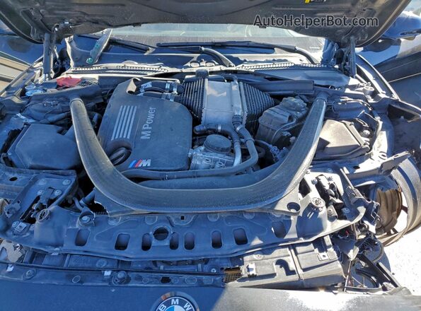 WBS3R9C51HK708829 2017 BMW M4 Черный Вид подкапотного пространства
