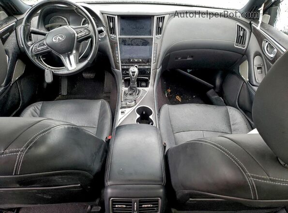 JN1EV7CRXMM750839 2021 INFINITI Q50 Белый Вид щитка приборов