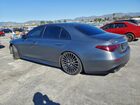 2023 Mercedes-benz S 500 4matic Серый vin: W1K6G6DB2PA180693
