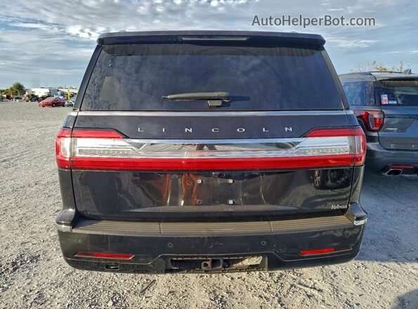 5LMJJ2LT8KEL13878 2019 LINCOLN NAVIGATOR Black Widok wnętrza z przodu