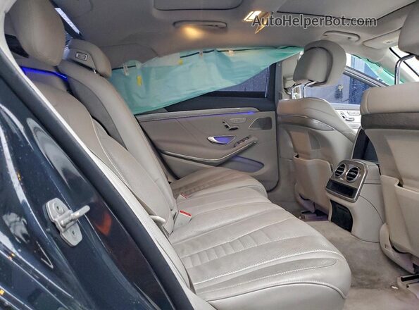 WDDUG8CB8GA242313 2016 MERCEDES-BENZ S Угольный Вид задней части салона
