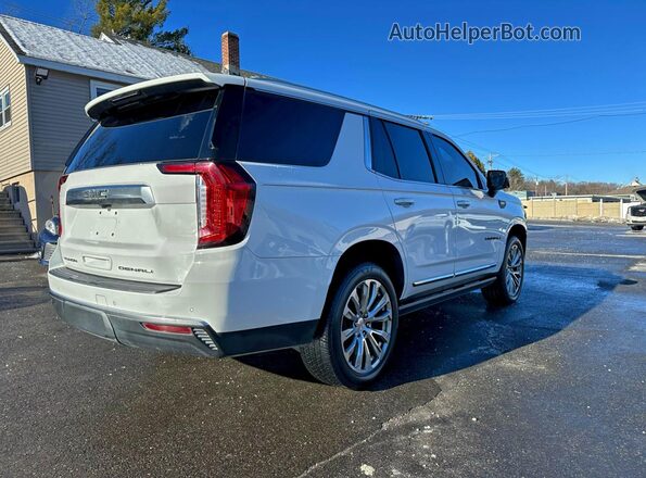 1GKS1DKT2MR375429 2021 GMC YUKON White Передня права чверть