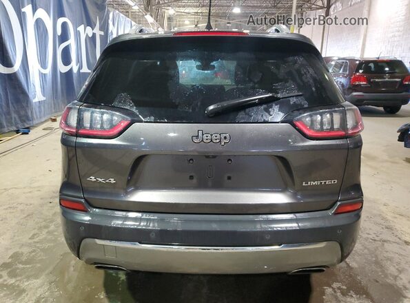 1C4PJMDNXKD210836 2019 JEEP GRAND CHER Серый Вид салона спереди