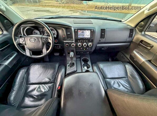 5TDEY5B10MS182254 2021 TOYOTA SEQUOIA Серый Вид задних сидений