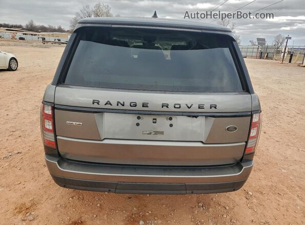 SALGS2FK8HA340105 2017 LAND ROVER RANGE Gray წინა სალონის ხედი