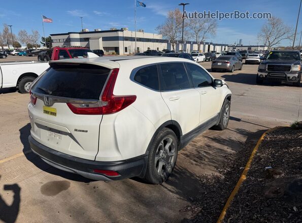 2HKRW1H84JH507445 2018 HONDA CRV Белый Вид спереди