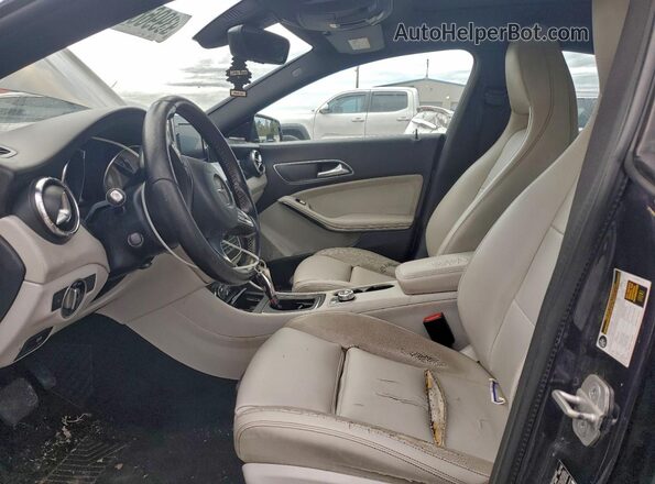 WDDSJ4EB6GN356334 2016 MERCEDES-BENZ CLA-CLASS Фиолетовый Вид панели приборов