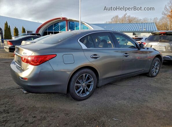 JN1EV7AR8HM838524 2017 INFINITI Q50 Gray Front right