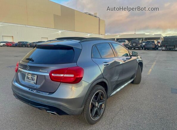 WDCTG4GB7HJ296321 2017 MERCEDES-BENZ GLA Серый Вид спереди