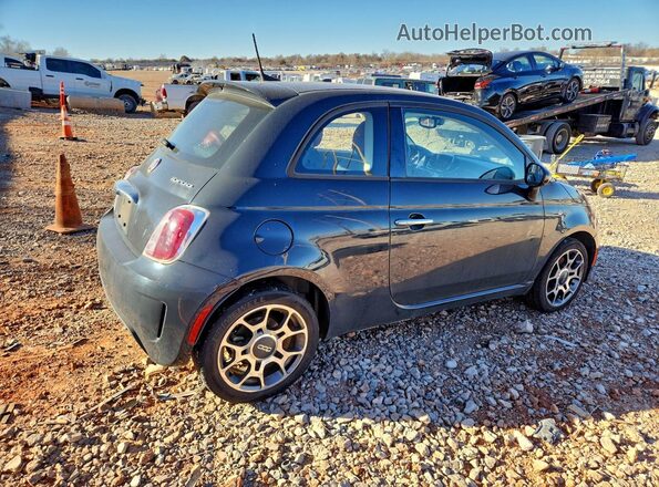 3C3CFFKH4JT420998 2018 FIAT 500 Серый Передняя правая четверть