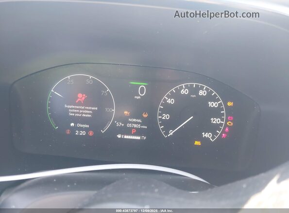 7FARS5H52PE010396 2023 HONDA CR-V HYBRID White Հետևի նստատեղերի տեսք