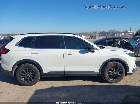 7FARS5H52PE010396 2023 HONDA CR-V HYBRID White Սալոնի հետևի տեսք