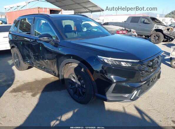 7FARS5H54RE006157 2024 HONDA CR-V HYBRID Black წინა მარჯვენა