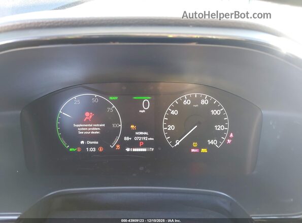 7FARS5H54RE006157 2024 HONDA CR-V HYBRID Black უკანა სავარძლების ხედი