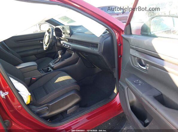 7FARS5H55SE032076 2025 HONDA CR-V HYBRID Красный Вид салона спереди