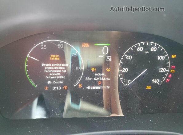 7FARS5H56PE009252 2023 HONDA CR-V Серебряный Вид щитка приборов
