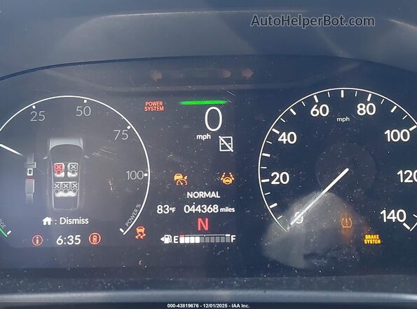 7FARS5H58RE021289 2024 HONDA CR-V HYBRID Silver უკანა სავარძლების ხედი