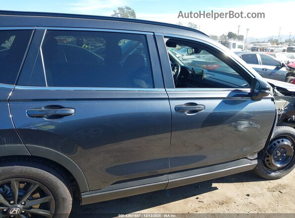 7FARS5H59SE020724 2025 HONDA CR-V HYBRID Gray Widok wnętrza 360 stopni