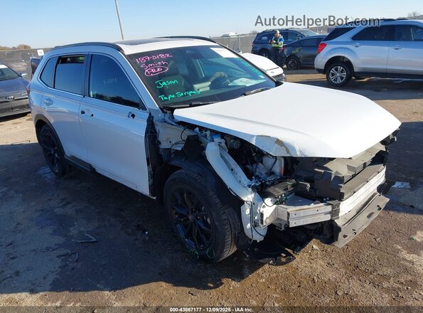 7FARS5H5XPE005351 2023 HONDA CR-V HYBRID Белый Передняя правая четверть