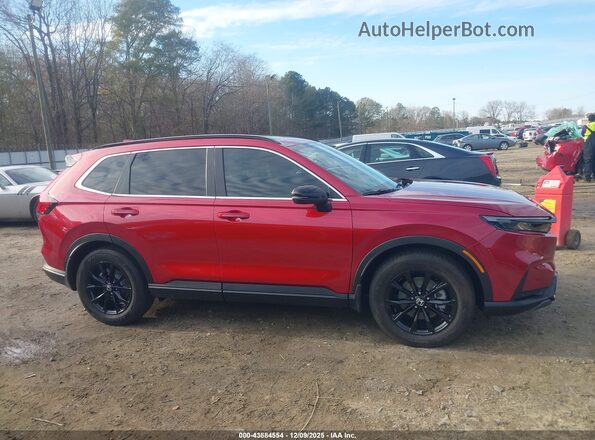 7FARS5H83SE031986 2025 HONDA CR-V HYBRID Red Rear interior view