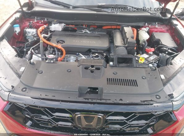 7FARS5H83SE031986 2025 HONDA CR-V HYBRID Red Rear view